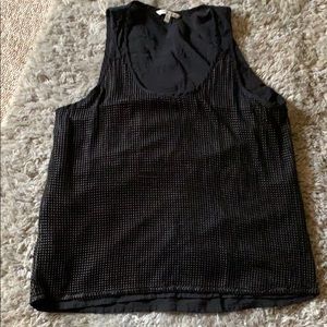 Woven tank top